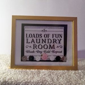 Laundry room decor